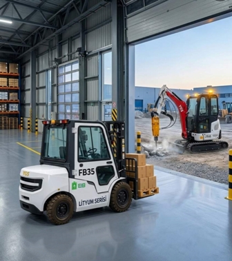 Sat�l�k Elektrikli Forklift